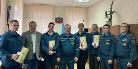 В Ульяновске наградили лучших добровольных пожарных