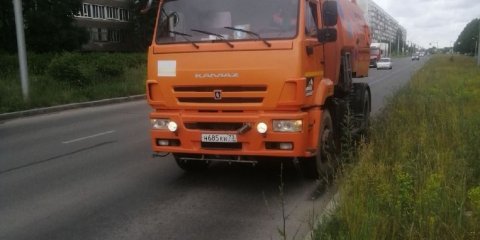 На улице Оренбургской приступили к строительству ливнёвки