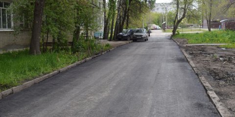 Ремонт жилых дворов в Ульяновске ведётся по 25 адресам