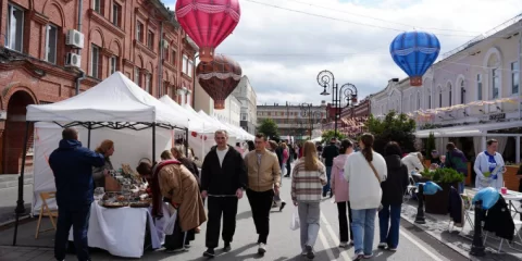 В августе улица Федерации будет пешеходной