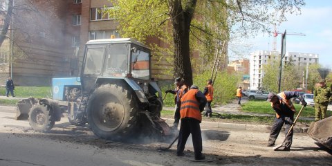 В плане дорожников Ульяновска – ремонт 258 тысяч квадратных метров дорог и дворов