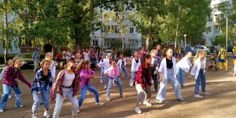Проект "Лето во дворах" охватил более 20 тысяч юных ульяновцев