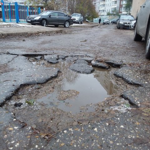 45 000 м2 дорог отремонтировано в Железнодорожном районе. Горожане продолжают жаловаться
