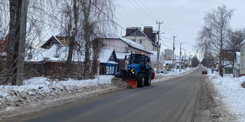 Ульяновские дорожники в праздники будут работать круглосуточно