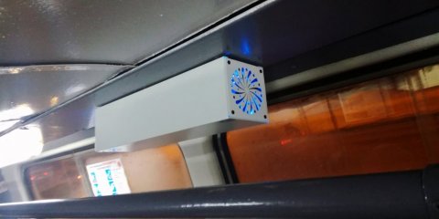 Рециркуляторы установили в 193 ульяновских трамваях и троллейбусах