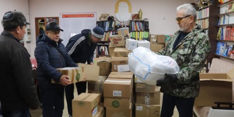 Из Ульяновска отправили новую партию гуманитарного груза для мобилизованных