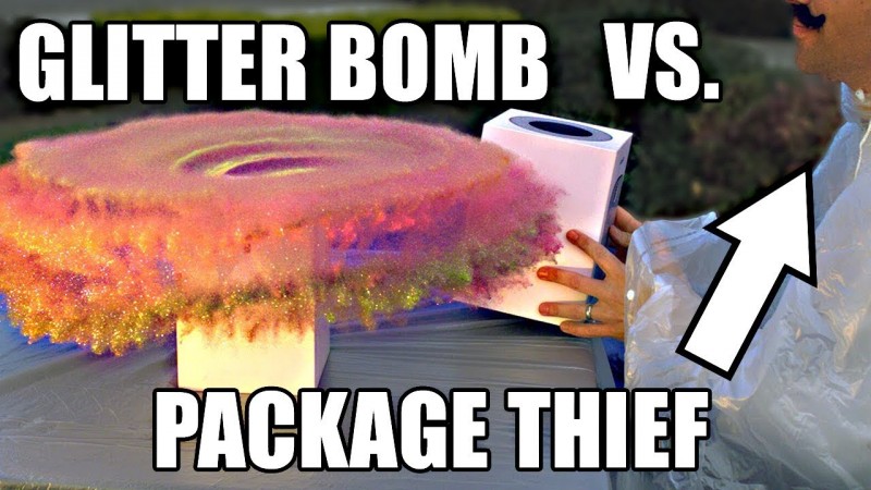 Package Thief vs. Glitter Bomb Trap смотреть онлайн в хорошем качестве