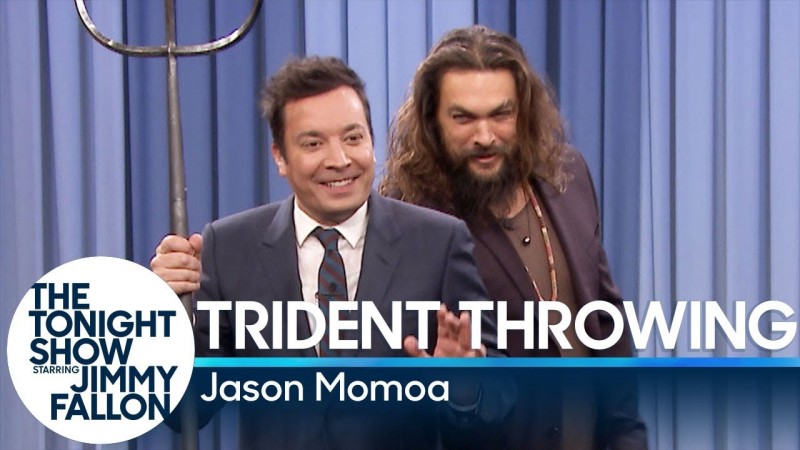 Trident Throwing with Jason Momoa смотреть онлайн в хорошем качестве