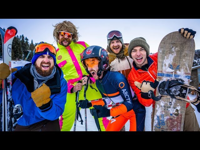 Skiing Stereotypes | Dude Perfect смотреть онлайн в хорошем качестве