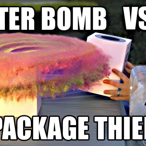 Package Thief vs. Glitter Bomb Trap смотреть онлайн в хорошем качестве