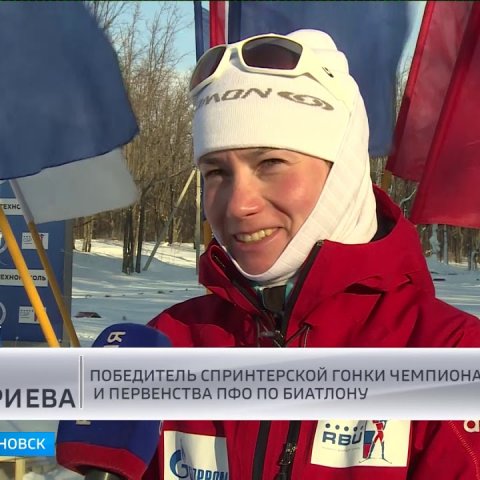 ГТРК Ульяновск Чемпионат и Первенство Приволжского федерального округа по биатлону новости сегодня