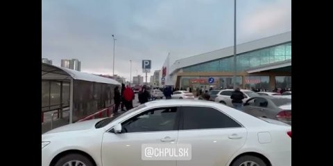 Эвакуация из Аквамолла Ульяновск