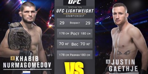 Бой Хабиба И Гейджи (полный бой) UFC  24.10.2020