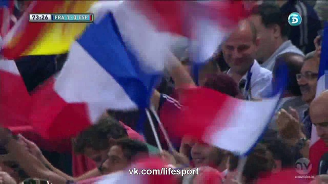 Видео Франция 1:0 Испания | Гол Реми HD