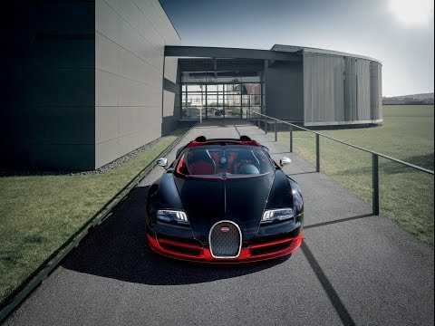 Как собирают Bugatti Veyron 16.4 Grand Sport
