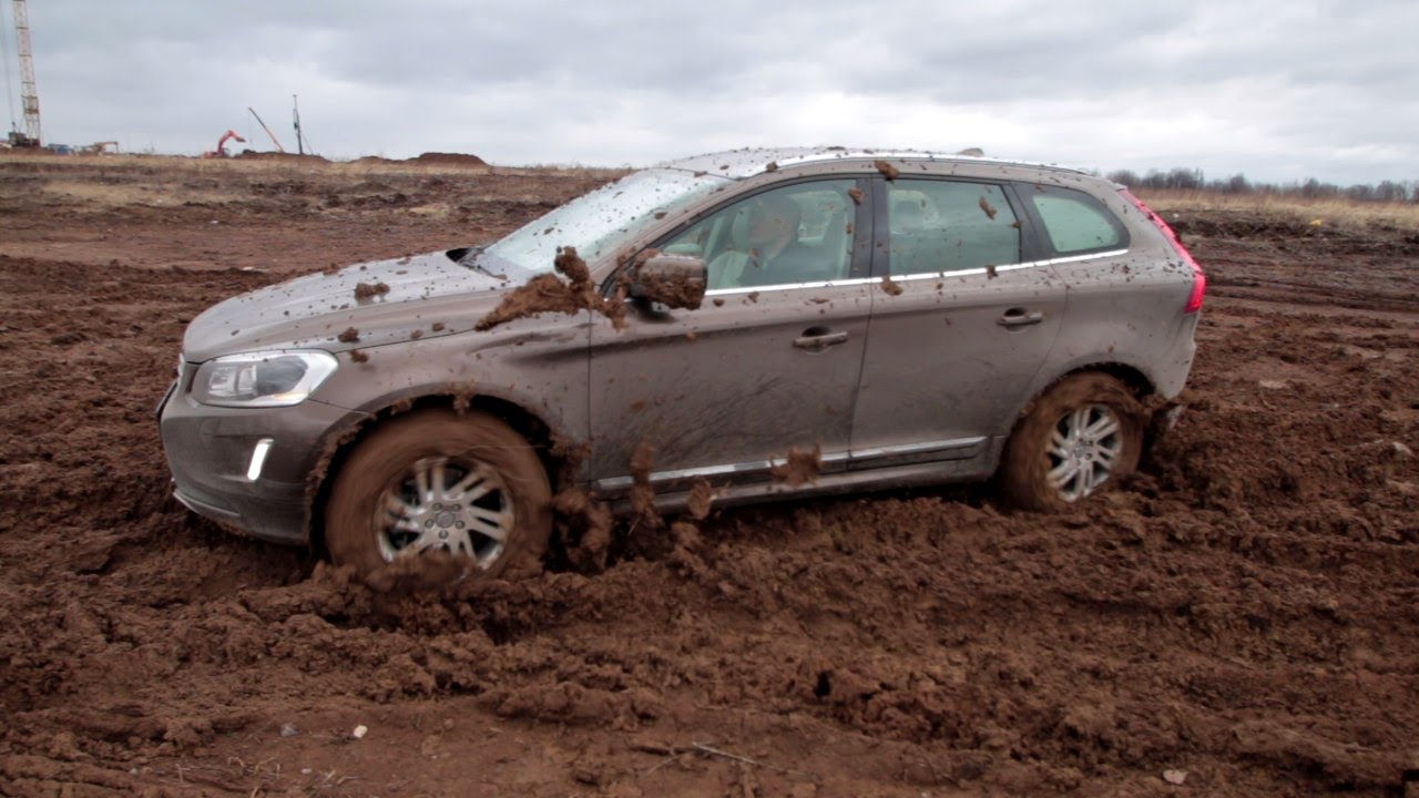 На что способна Volvo XC60 на бездорожье)))