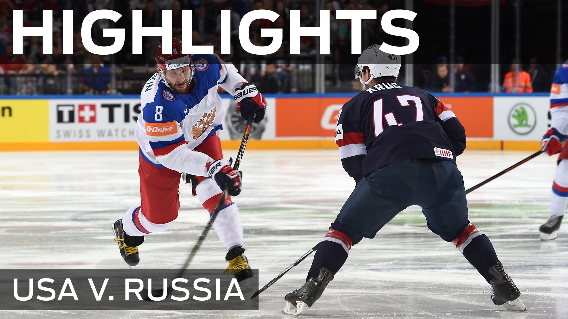 Russia roll past USA | #IIHFWorlds 2015