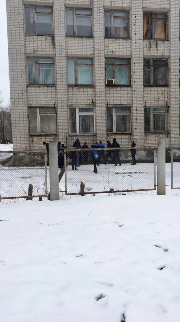Драка у медучилища сегодня